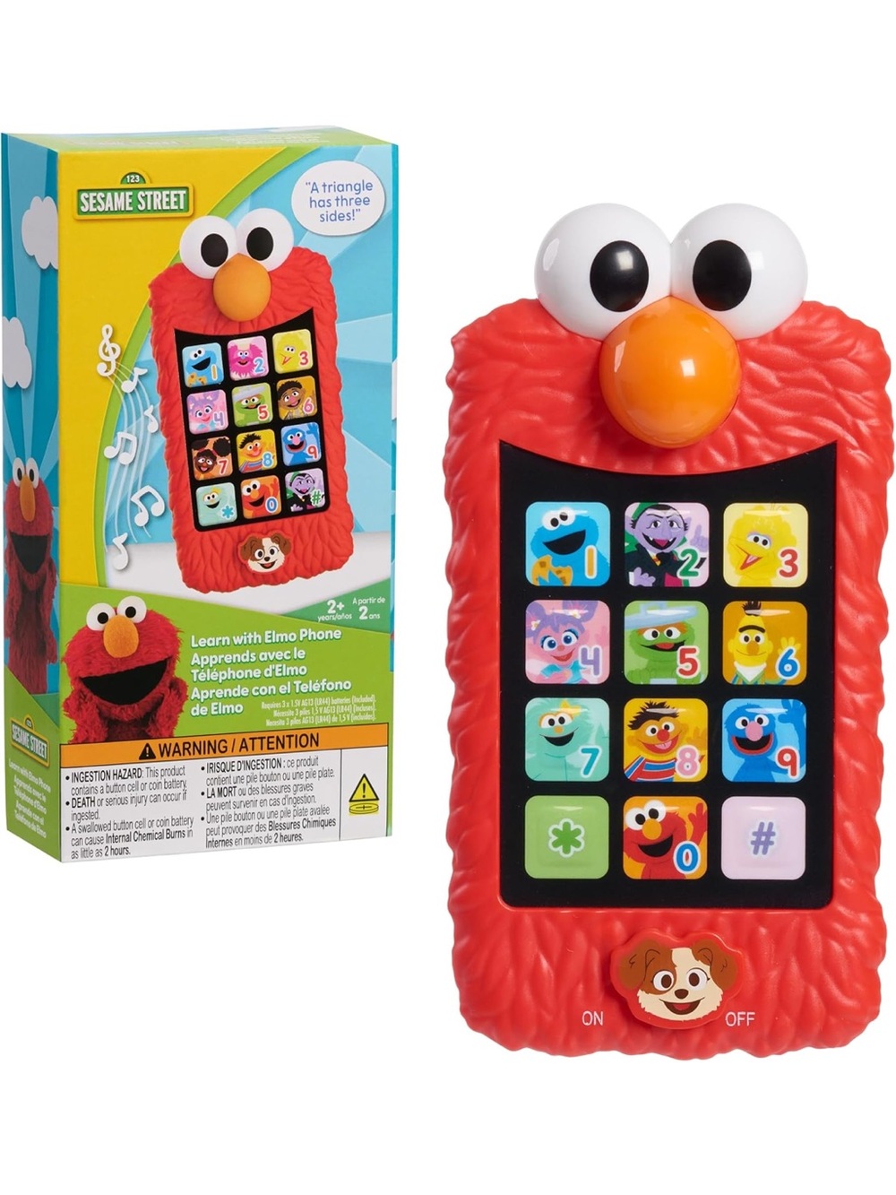 4/$20 Learn With Elmo Phone Sesame Street - Picture 5 of 11